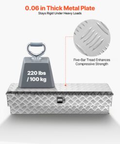 Waterproof Storage Chest 1219x340x330mm for Pickup