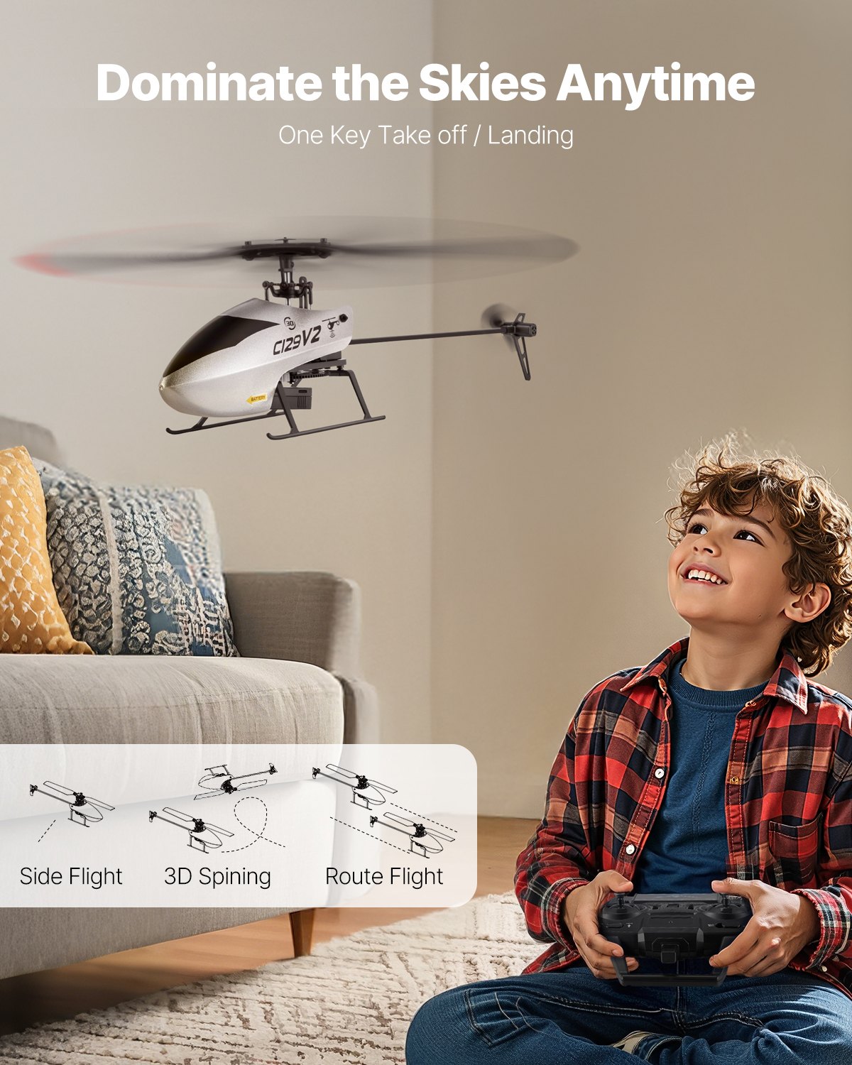 MH84GS6Grchelicopterf1 VEVORshoplv 4 Channel