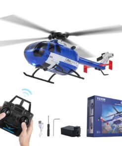 VEVOR 2.4GHz 4-Propeller RC Helicopter with LED
