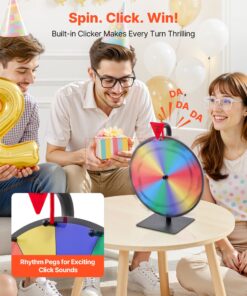 Tabletop Spinning Roulette with Stand