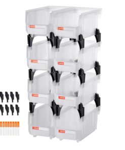 VEVOR Didina Plastiko Saugojimo Dėžės