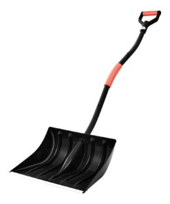 VEVOR 42cm Wide Snow Shovel with Aluminum Blade & D-Handle