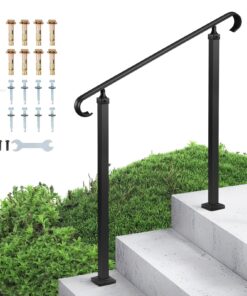 Adjustable Outdoor Handrail for 2-3 Steps