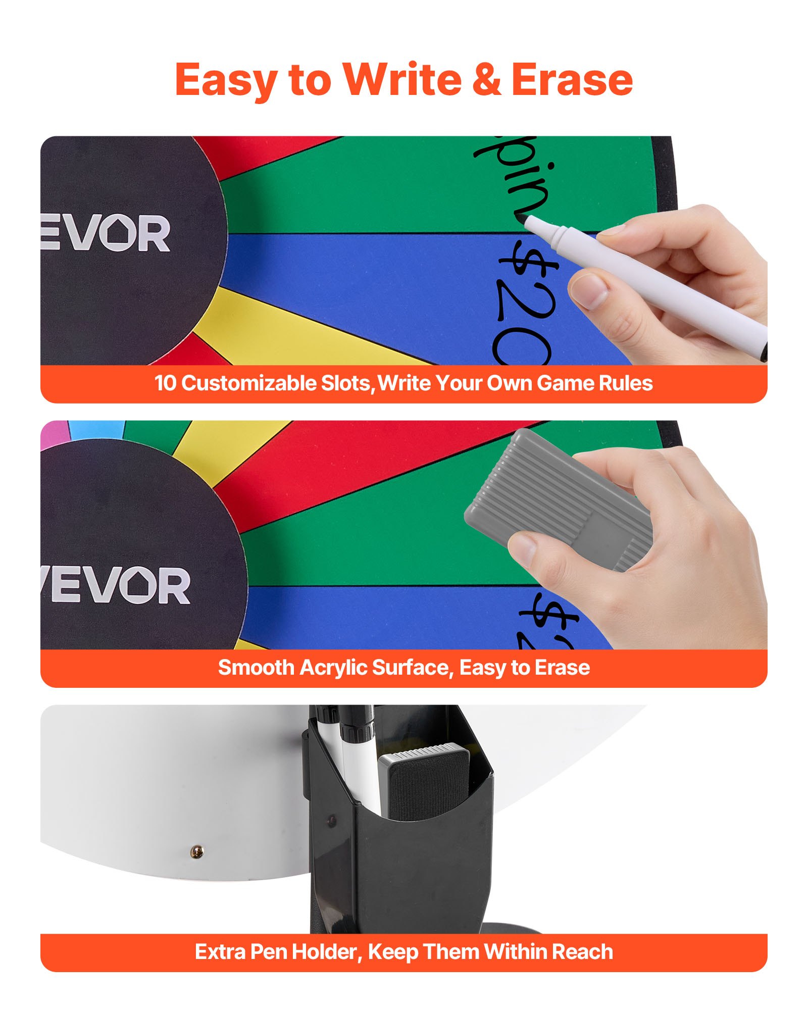 MHA4F2P6prizewheelf4 VEVORshoplv Parties