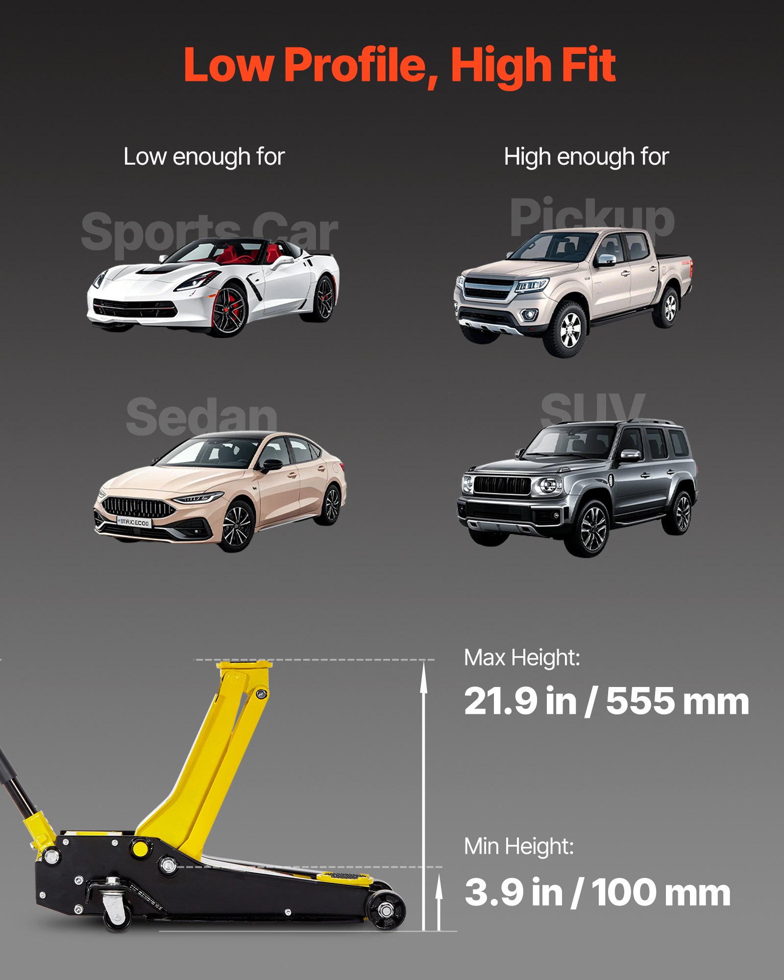 MHA4GVVMfloorjackf2 VEVORshoplv 100 545 mm Lift for Cars SUVs