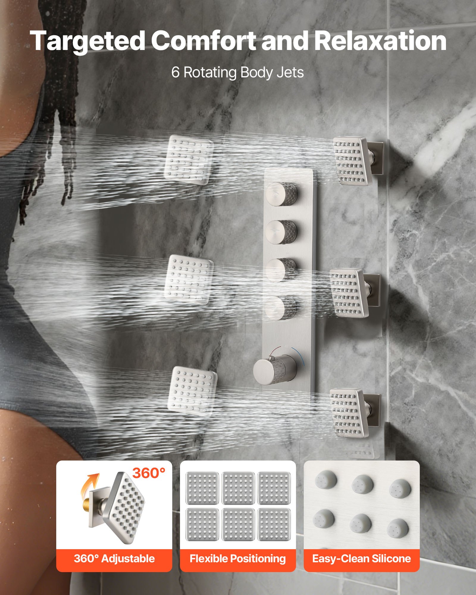 MHAG3YUGshowersystemf3 VEVORshoplv Handheld