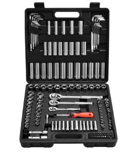 VEVOR 149-Piece CR-V Socket and Ratchet Set