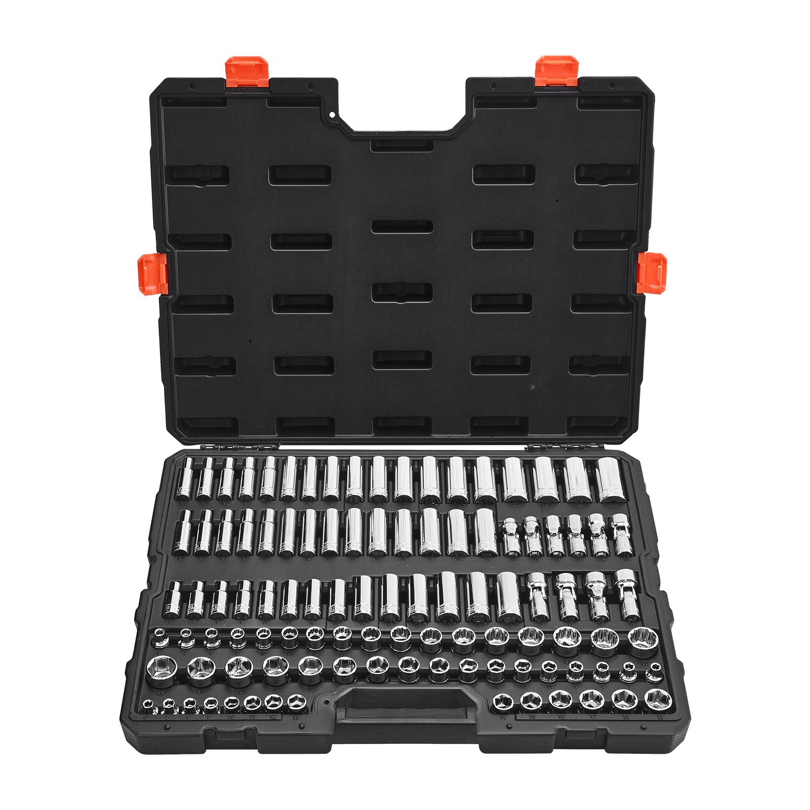 MHBVMKKIsocketsetm10012 VEVORshoplv VEVOR 104 Piece Metric Socket Set