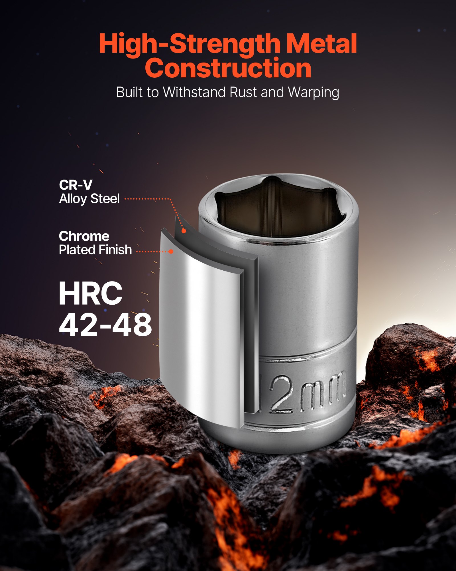 MHBVN5GBsocketsetf1 VEVORshoplv 64 95 mm Drive