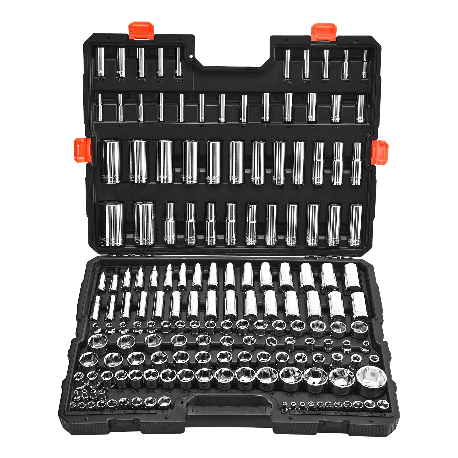 MHBVNLLSsocketsetm10012 VEVORshoplv VEVOR 163 Piece Socket Set