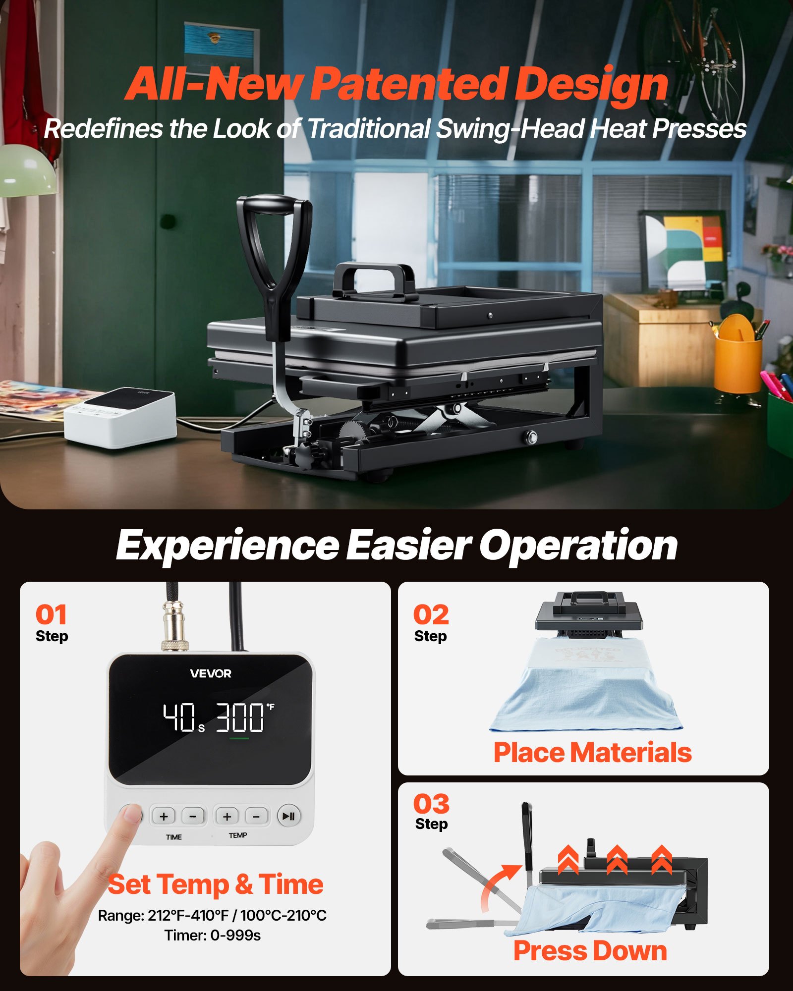 MHCEV1ISheatpressf4 VEVORshoplv Тарелки