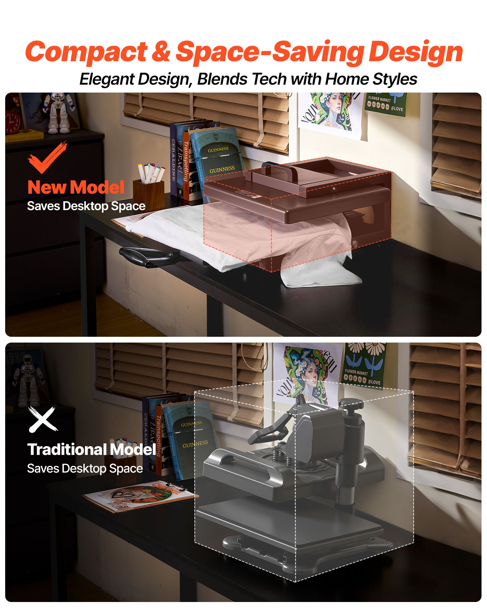 MHCEV1ISheatpressf5 VEVORshoplv Черный