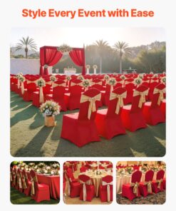 Spandex Polyester Slipcovers for Weddings