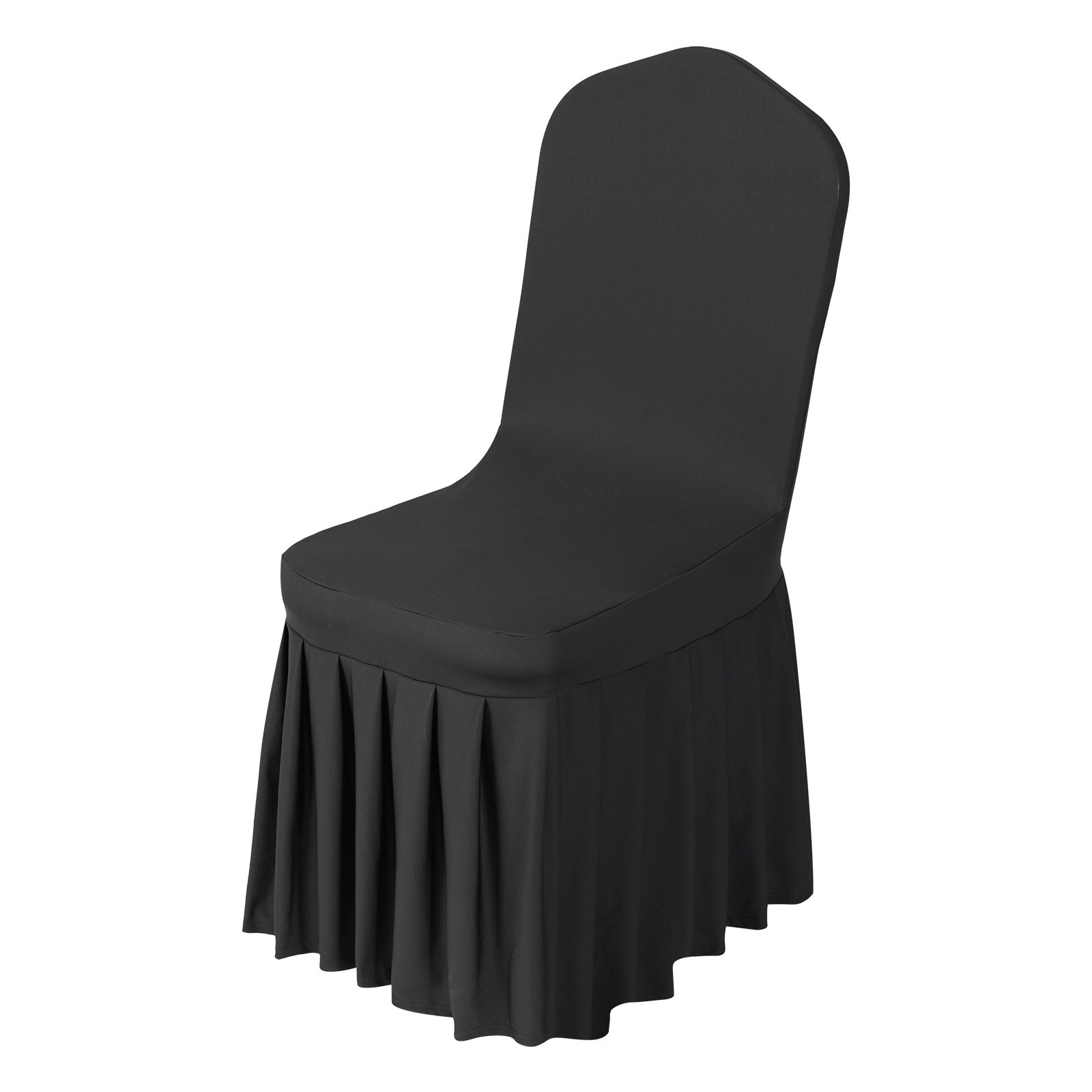 MHDZR04Nchaircoverm10012 VEVORshoplv VEVOR 30 Black Stretch Chair Covers