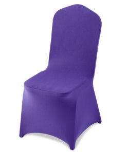VEVOR 50 Purple Stretch Chair Covers