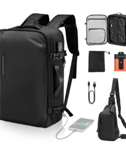 VEVOR 65L Expandable Vacuum Travel Backpack with Pump