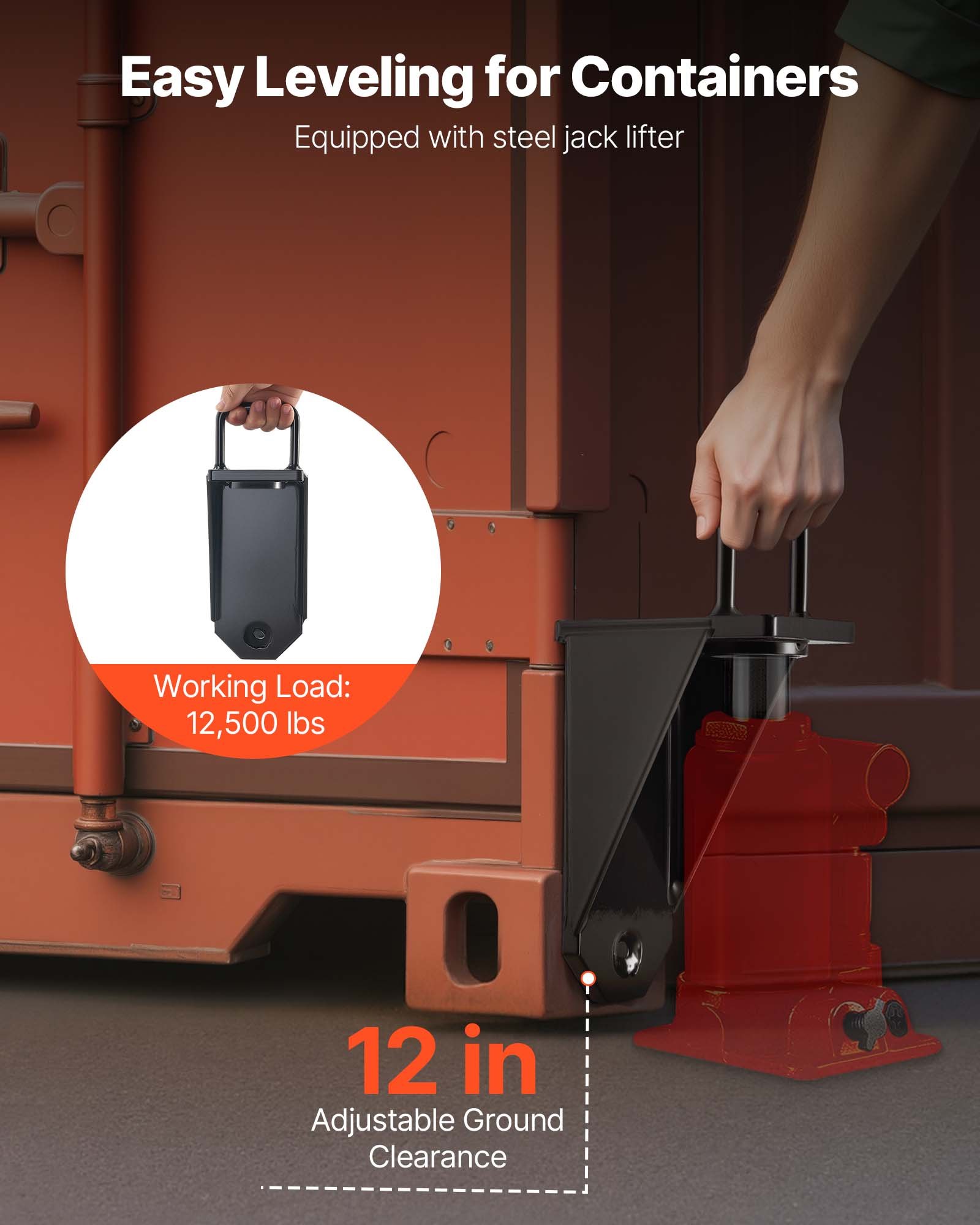 MHFF6C2Ishippingcontainerwheelsf4 VEVORshoplv Melns