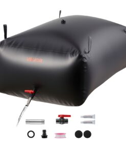 VEVOR 540L Collapsible Water Storage Bladder – Leakproof PVC Tank for Outdoor
