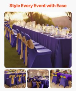 Polyester Spandex Slipcovers for Wedding