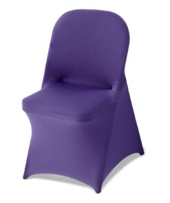 VEVOR 50 Purple Stretch Chair Covers
