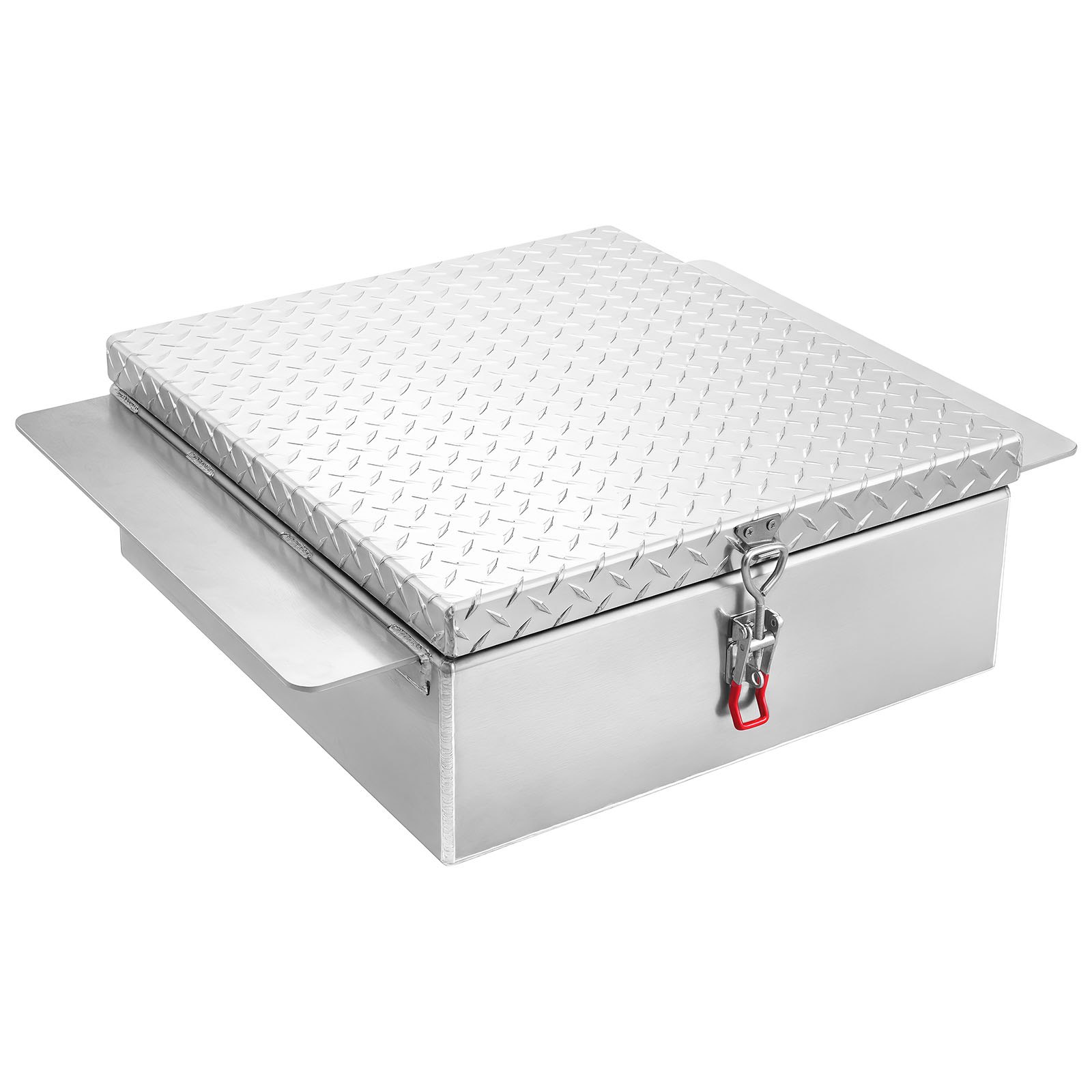 MHFF6VKJtruckbedtoolboxm10012 VEVORshoplv VEVOR Aluminum Truck Bed Tool Box