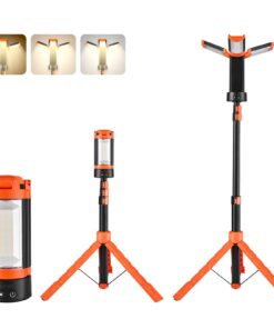 VEVOR 2200 Lumen Rechargeable LED Work Light with Tripod