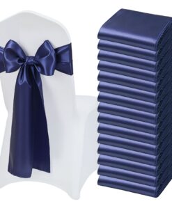 VEVOR Satin Chair Sashes 50pcs