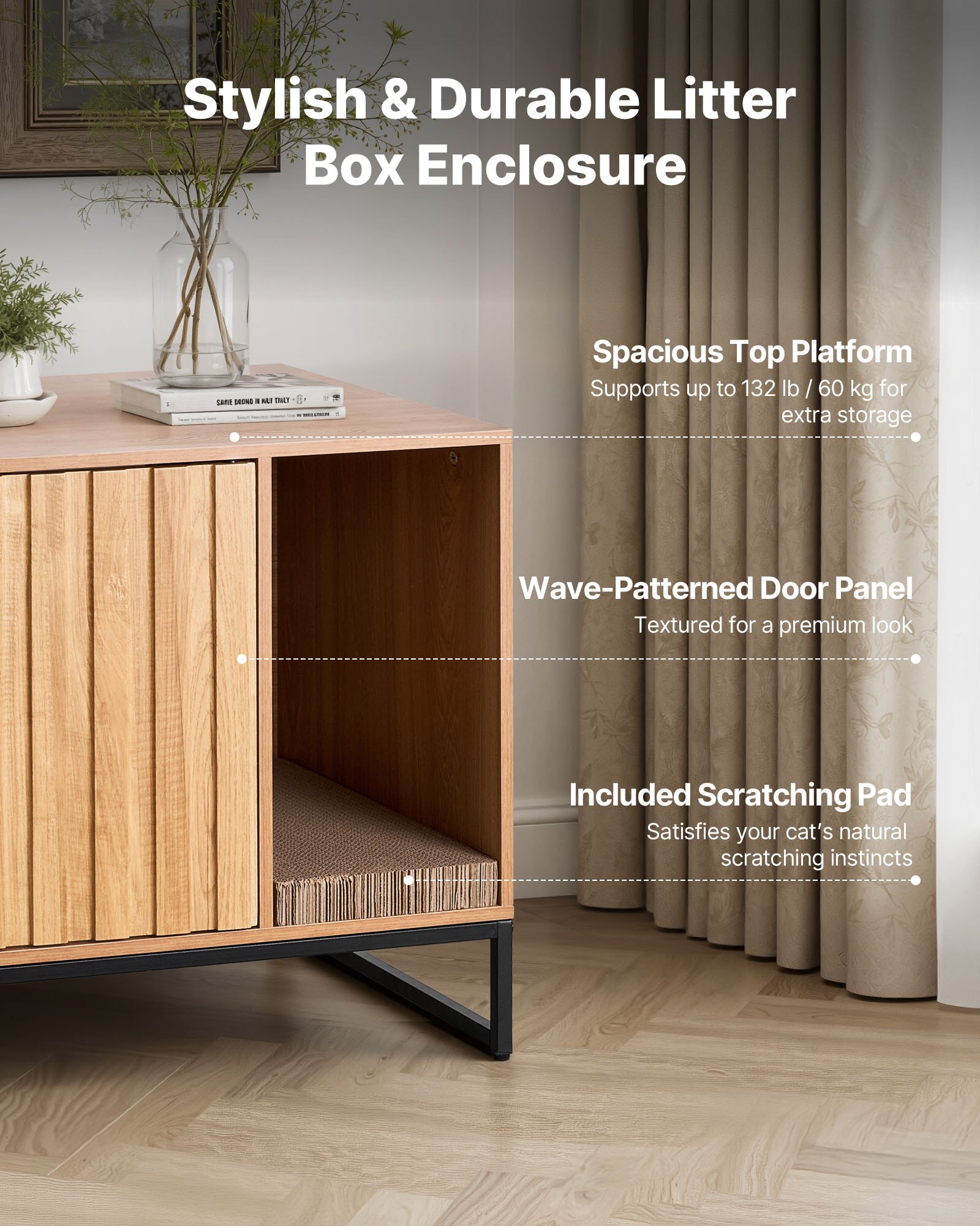 MHFF8AIPcatlitterboxenclosuref4 VEVORshoplv