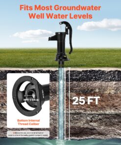 Manual Pitcher Pump for Wells & Gardens