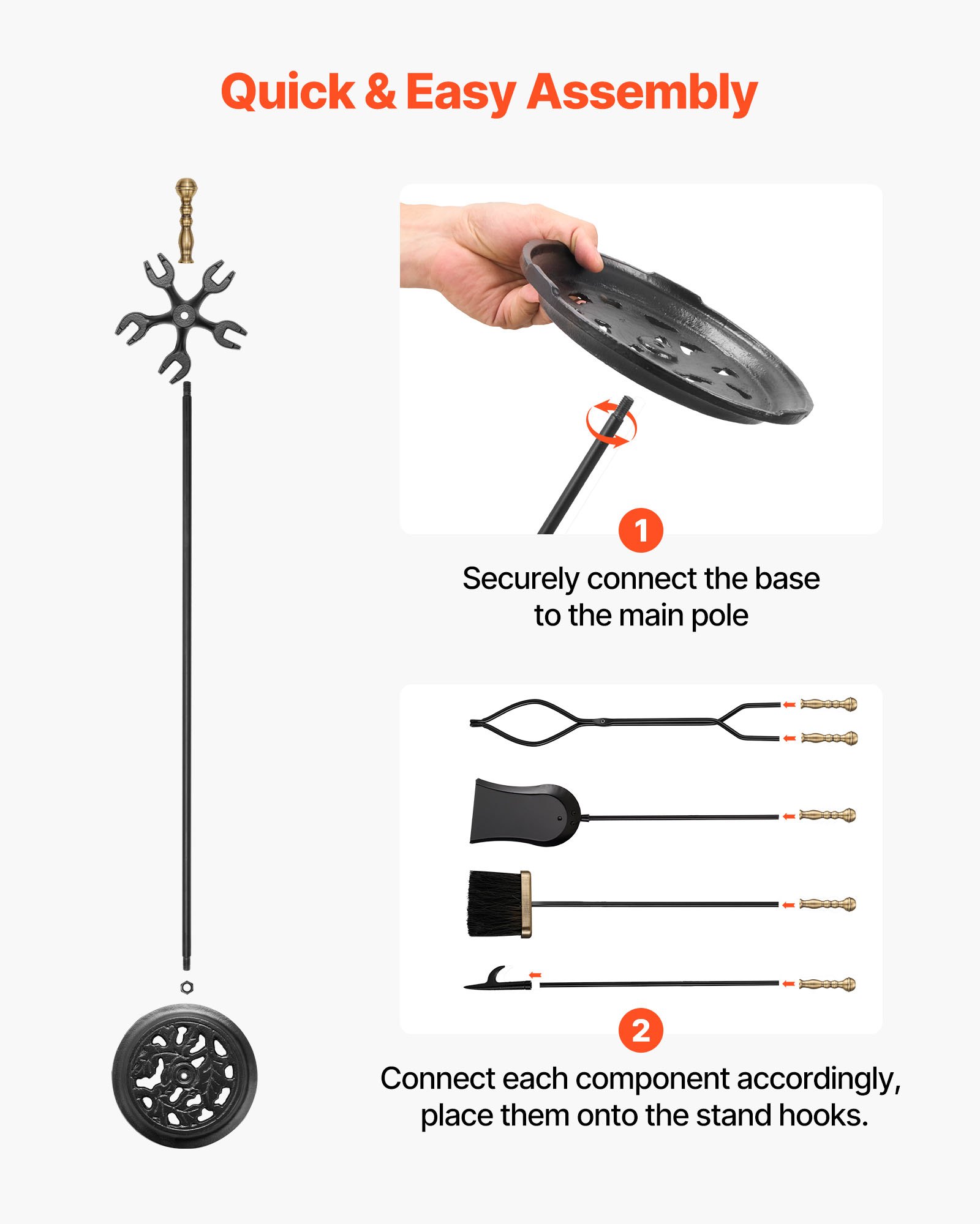 MHGUM2D9fireplacetoolsetf5 VEVORshoplv