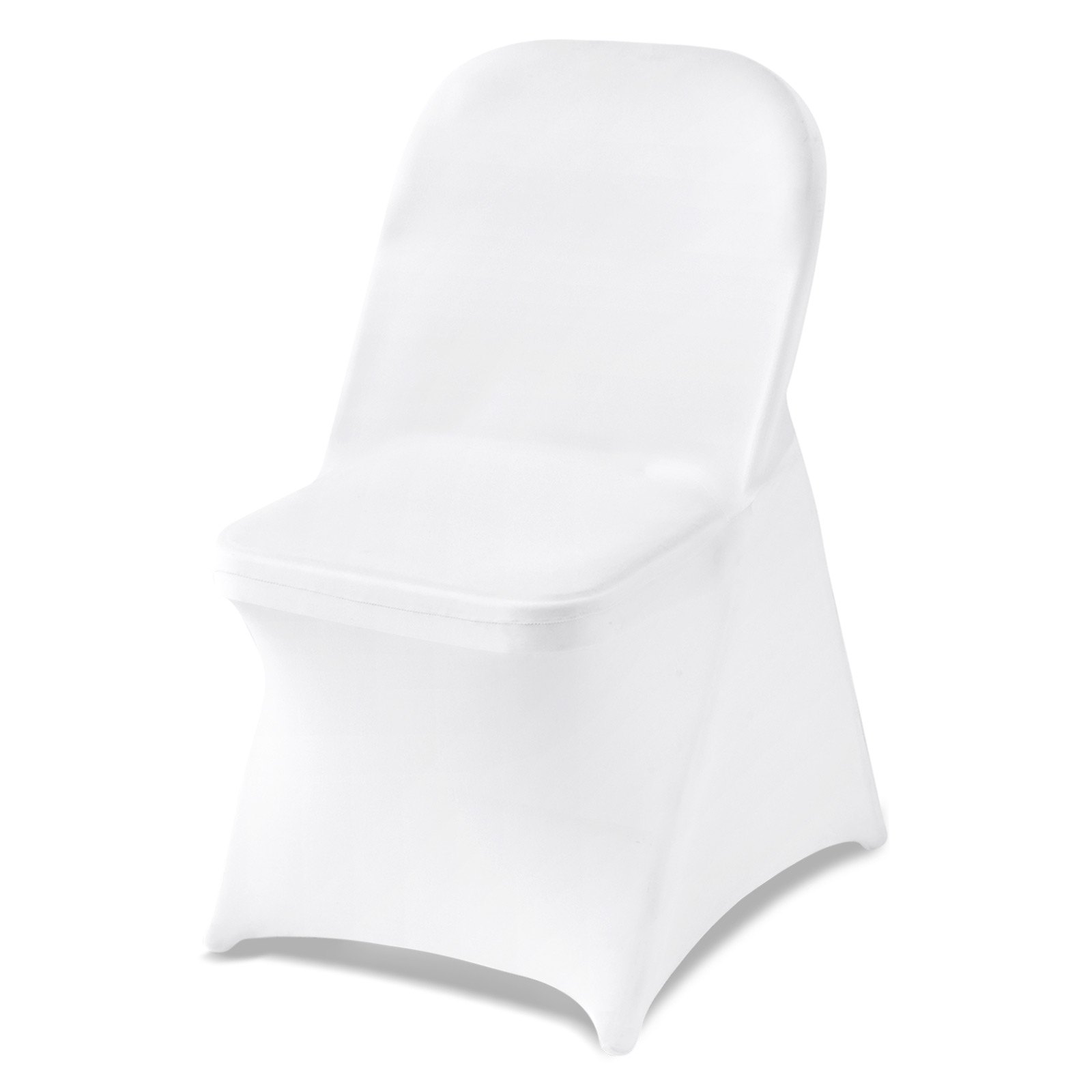 MHGUMVLYchaircoverm10012 VEVORshoplv VEVOR 150 pcs White Stretch Chair Covers