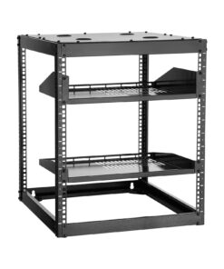 VEVOR 12U Open Frame Server Rack 585 mm Depth