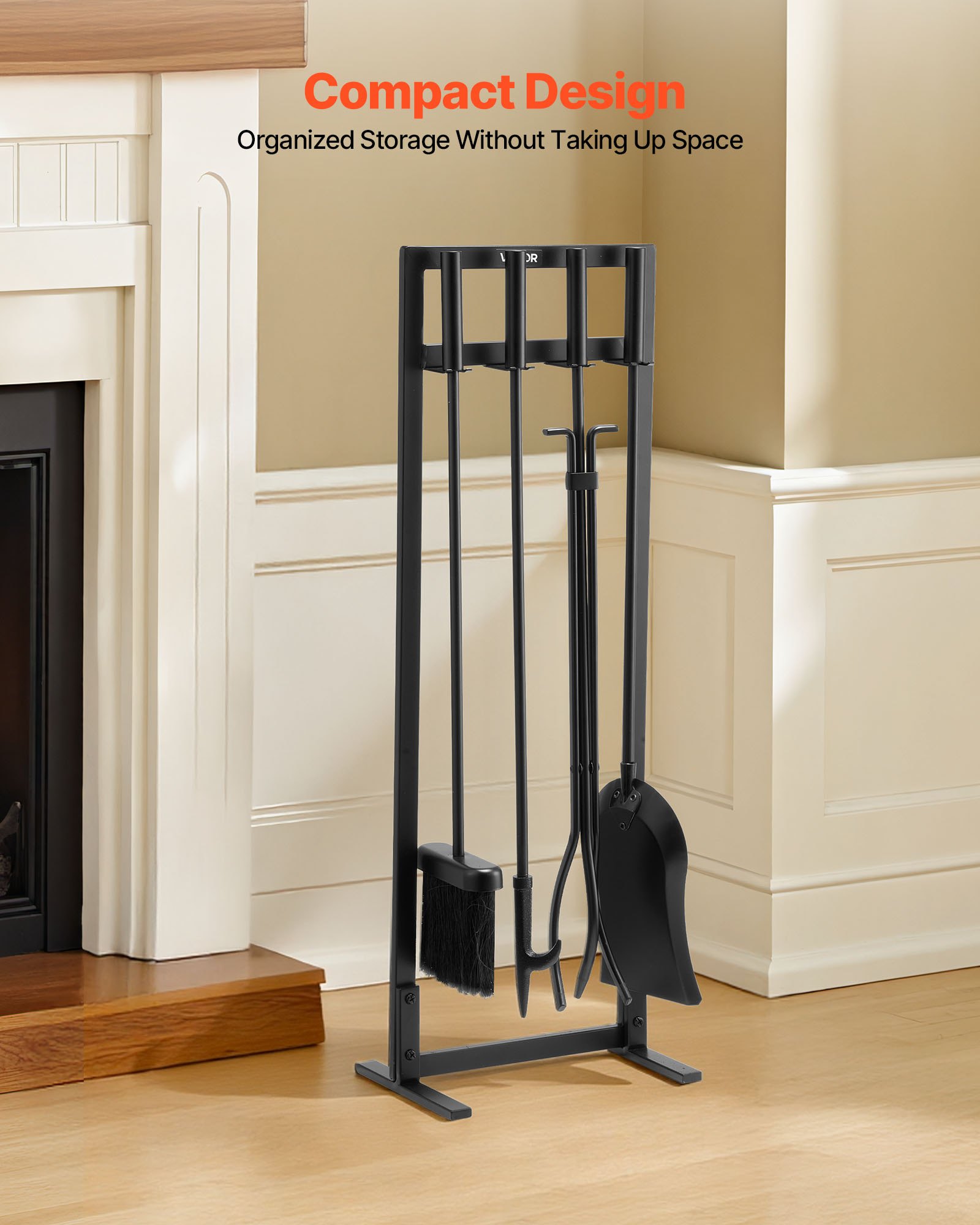 MHIA33SQfireplacetoolsetf4 VEVORshoplv Черный