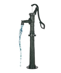 VEVOR Antique Cast Iron Hand Water Pump with Base