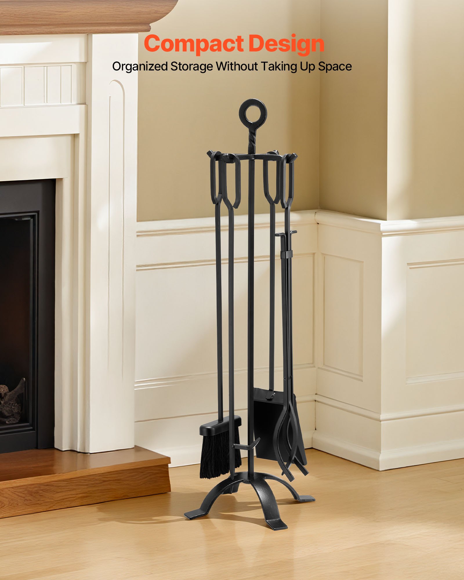 MHJPIZKHfireplacetoolsetf4 VEVORshoplv Черный