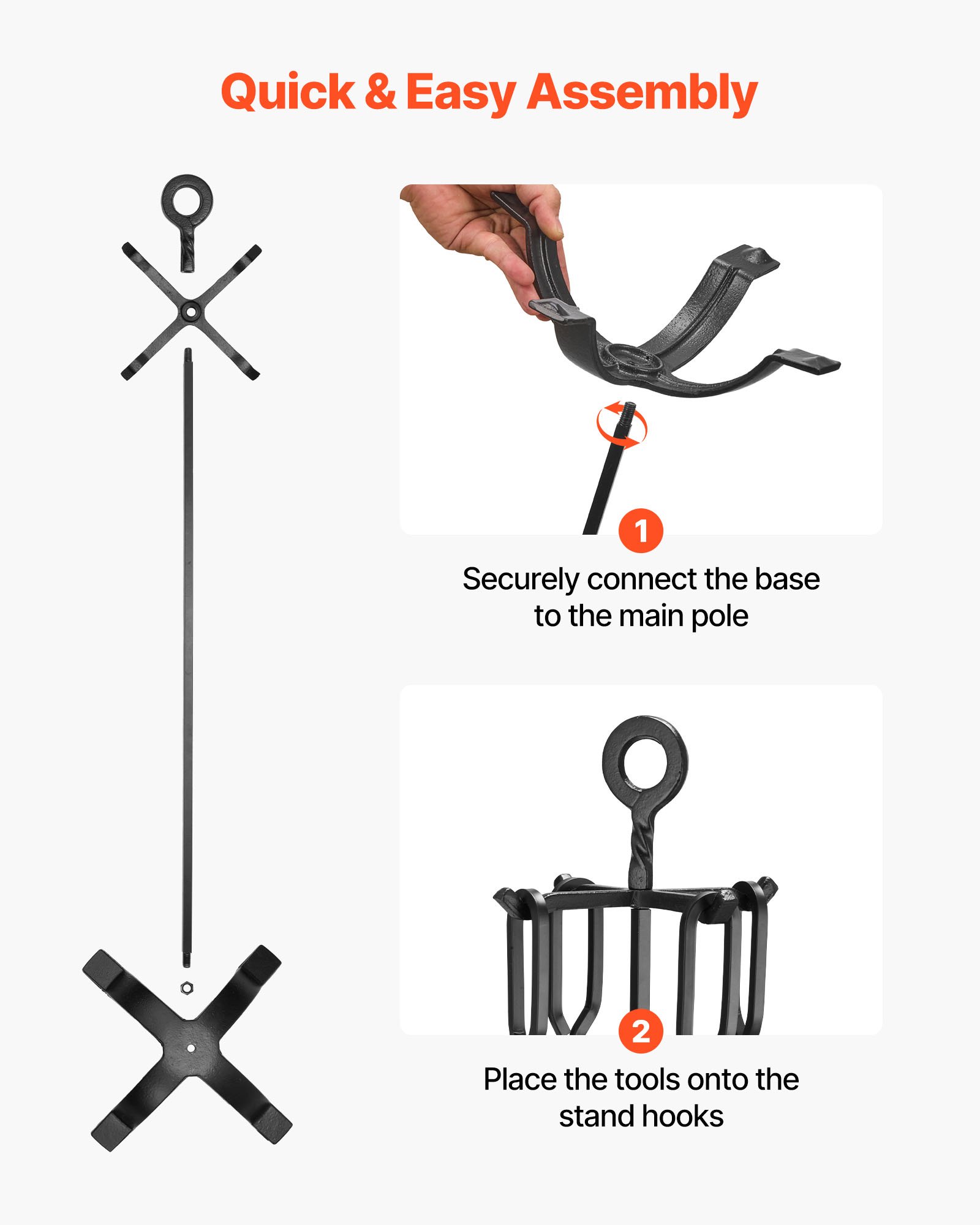 MHJPIZKHfireplacetoolsetf5 VEVORshoplv