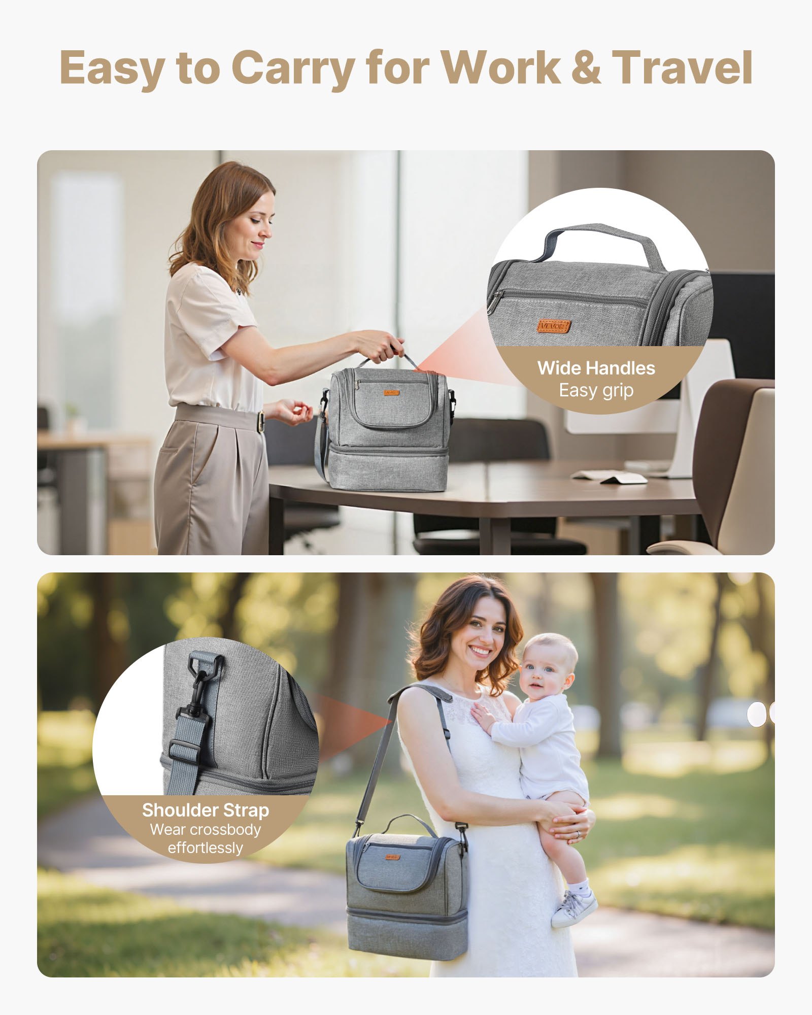 MHL52VO3breastpumpbagf5 VEVORshoplv Family Use