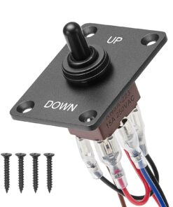 VEVOR 6-Pin DPDT Momentary Toggle Switch (ON)-OFF-(ON)