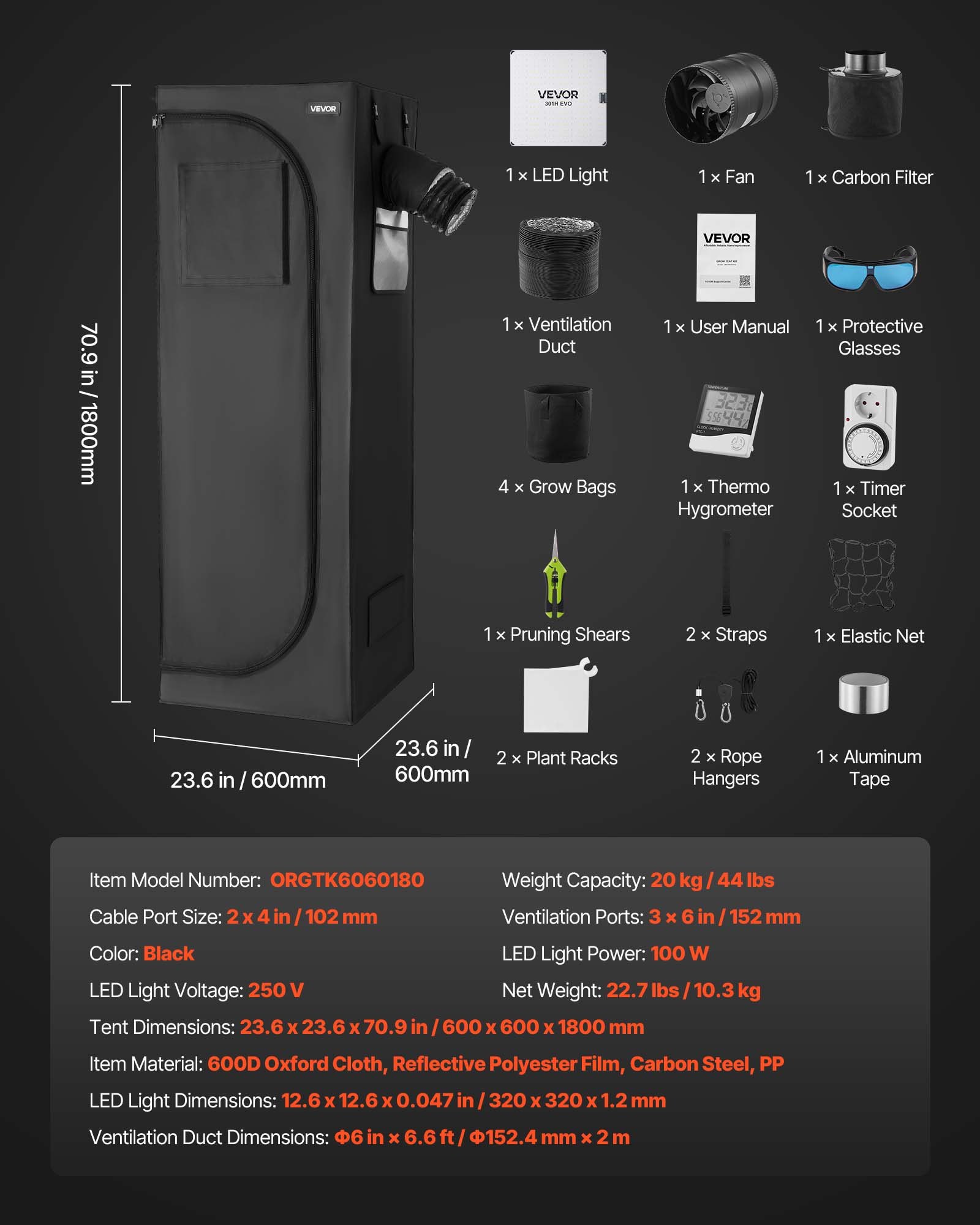 MHMKHP1Gindoorgrowtentf2 VEVORshoplv