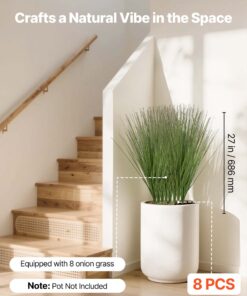 8-Pack Faux Greenery Shrubs