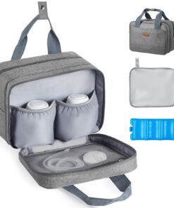 VEVOR Portable Breast Pump Bag with Ice Pack