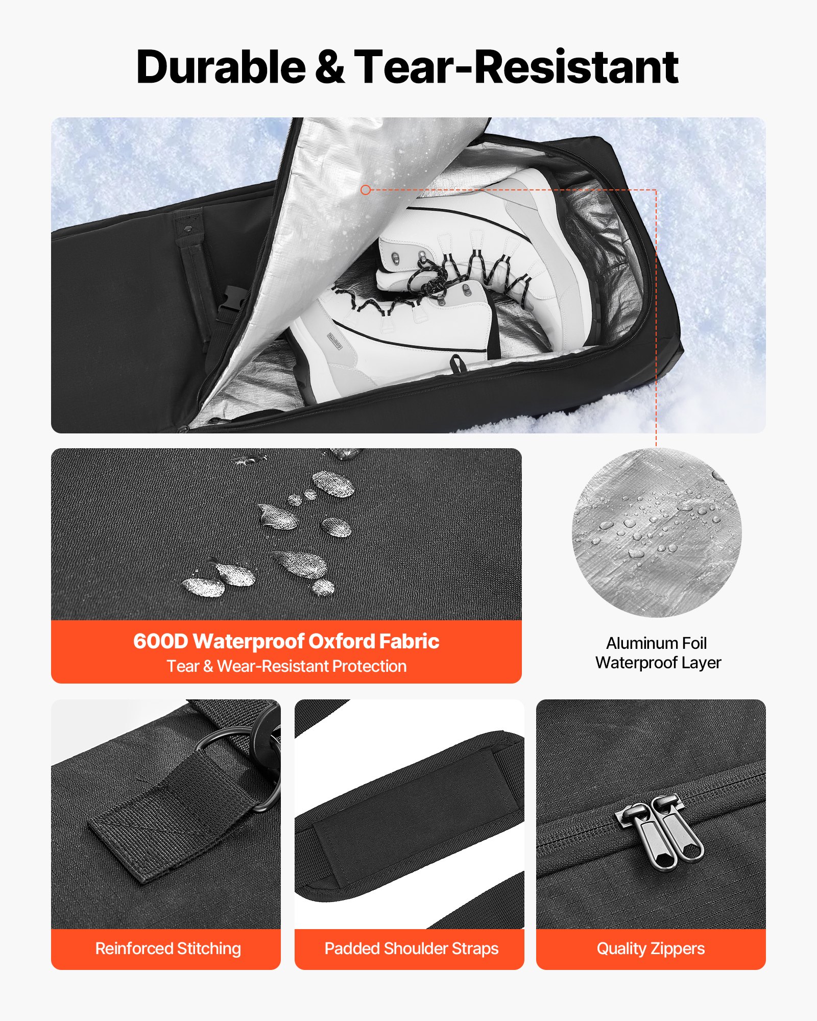 MHMKIBYOskibagf3 VEVORshoplv for Air Travel