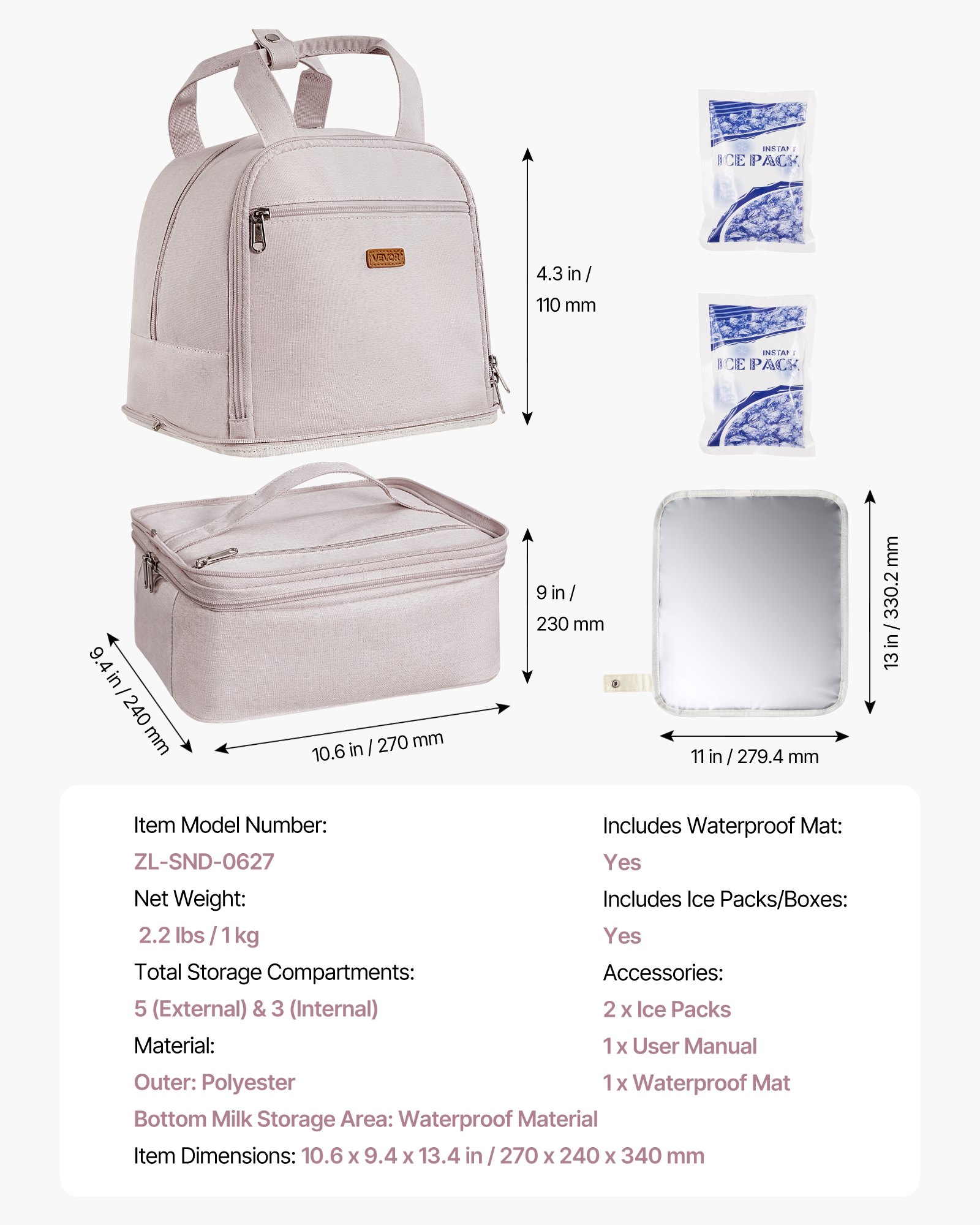 MHMKIGH0breastpumpbagf6 VEVORshoplv