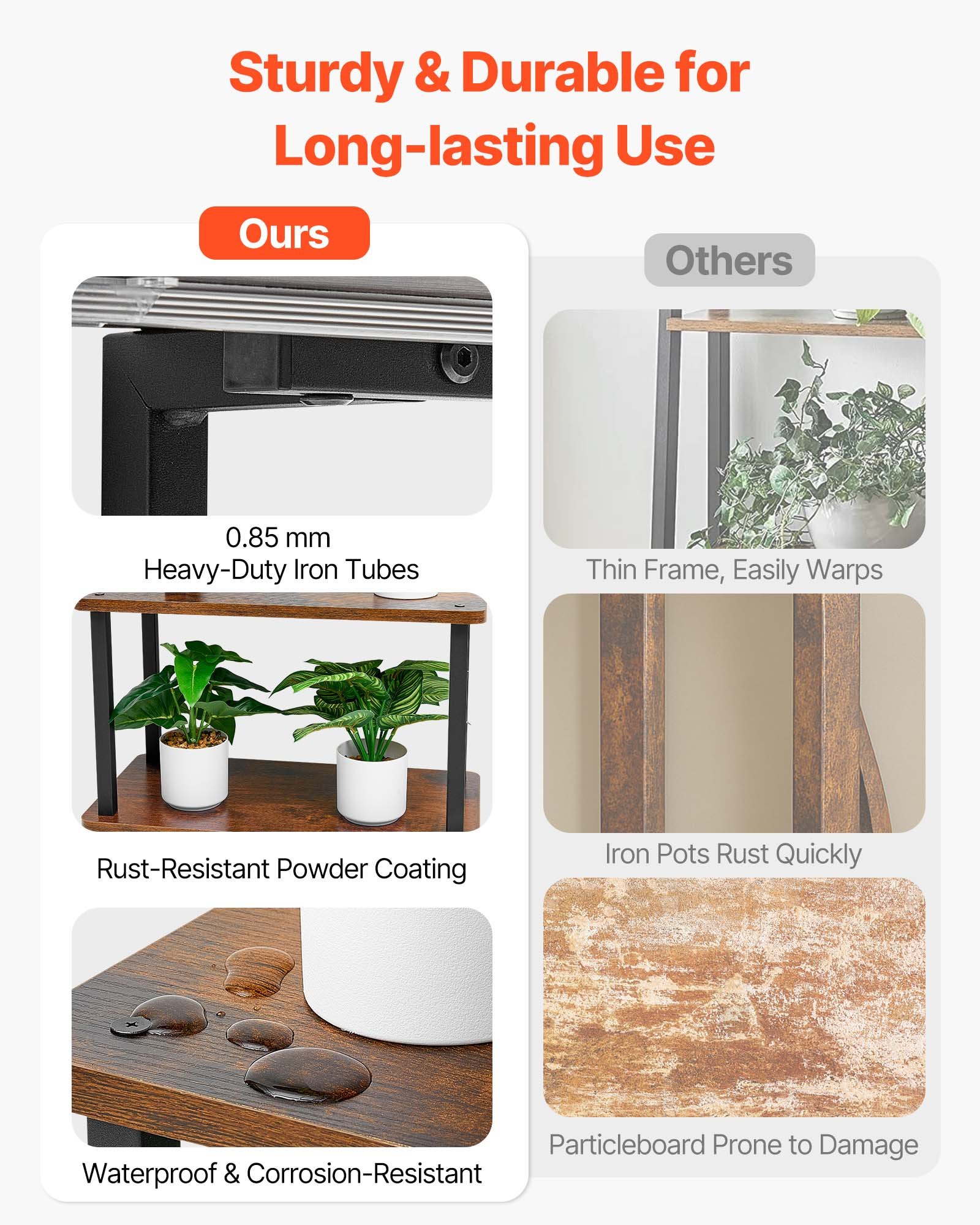 MHRPUI7Eplantstandf3 VEVORshoplv Tree Shaped Rack