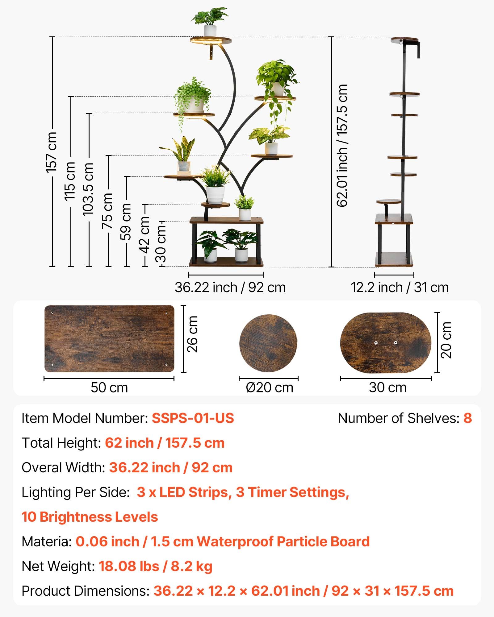 MHRPUI7Eplantstandf6 VEVORshoplv