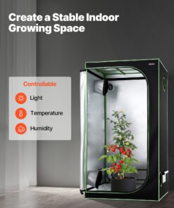 600D Mylar Plant Tent with Window