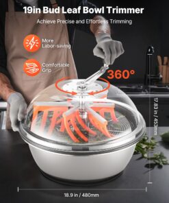 Wet & Dry Hydroponic Bowl Cutter for Plants & Flowers