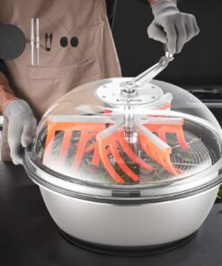 VEVOR 490 mm Manual Bud Leaf Trimmer with Stainless Steel Blades