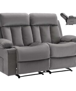 VEVOR Electric Recliner Loveseat Sofa with Massage