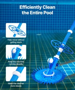 Quiet Vacuum for In/Above-Ground Pools up to 6.1x10.7m